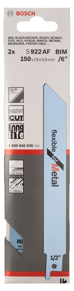 TIGERSÅGBLAD BOSCH S922AF 2P