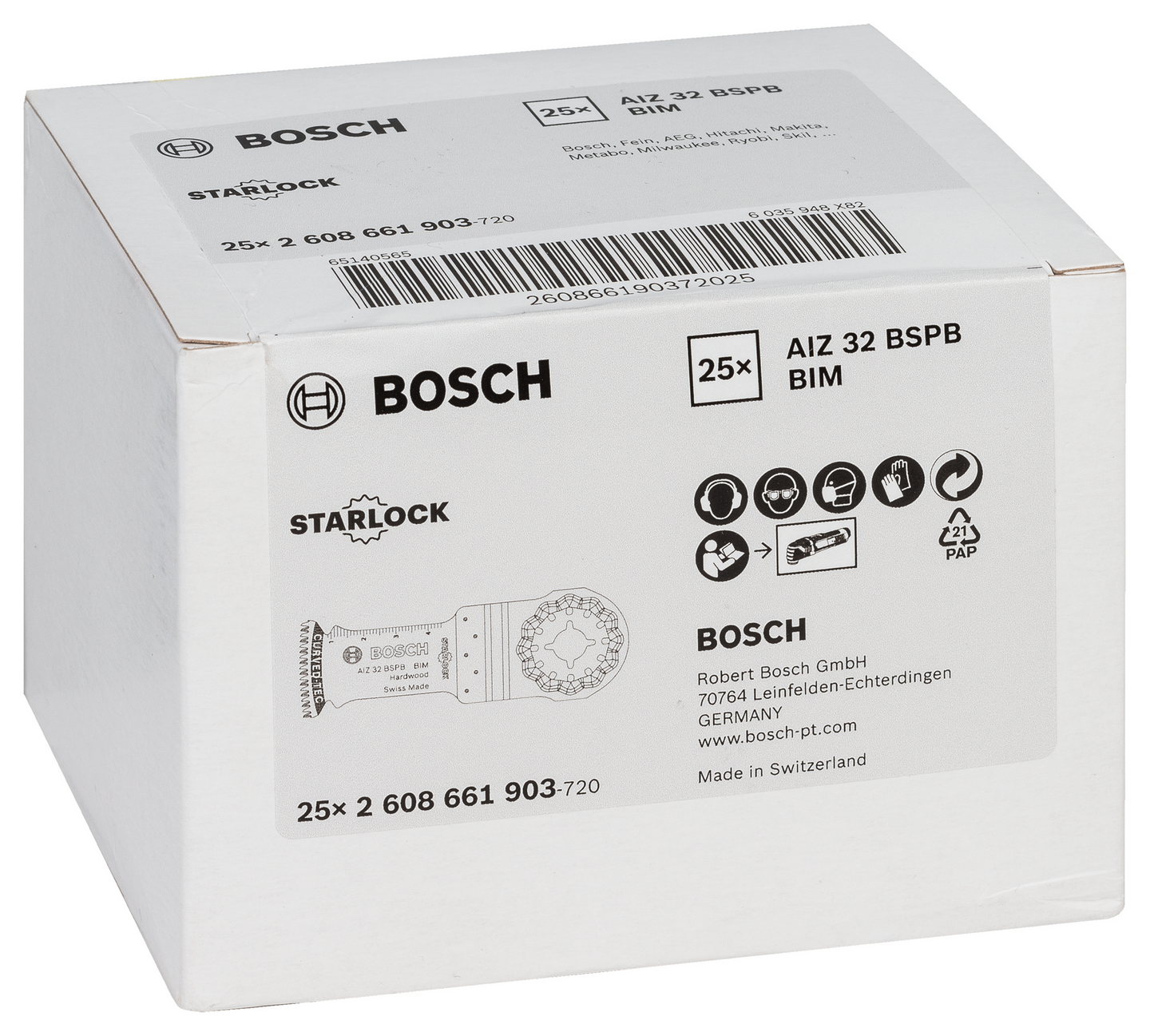 SÅGBLAD BOSCH AIZ32BB BIM 32X40MM BULK