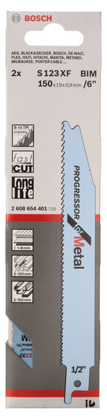 TIGERSÅGBLAD S123XF METALL 2ST