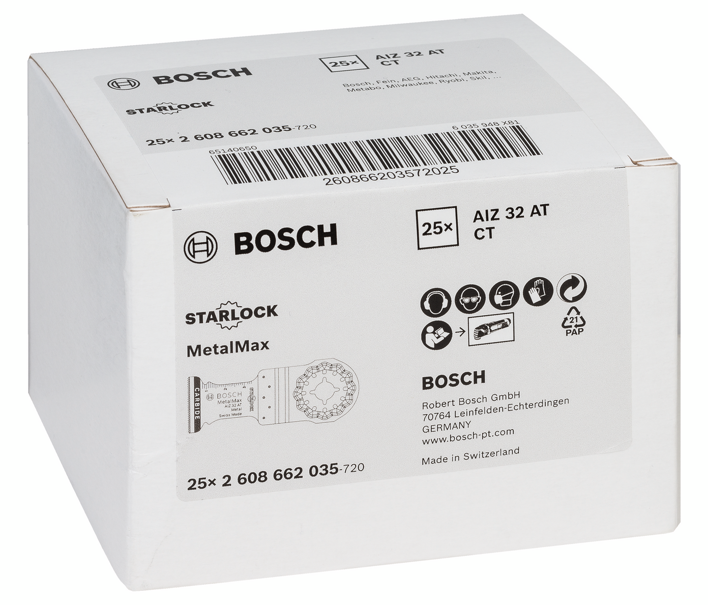 SÅGBLAD BOSCH AIZ32AT HM 32X40MM BU