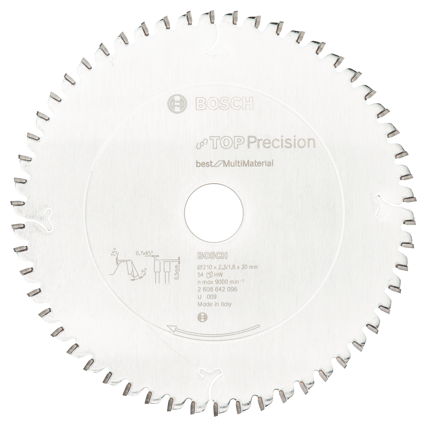 SÅGBLAD BOSCH BES MULT 210X2,3X30 54, 54T