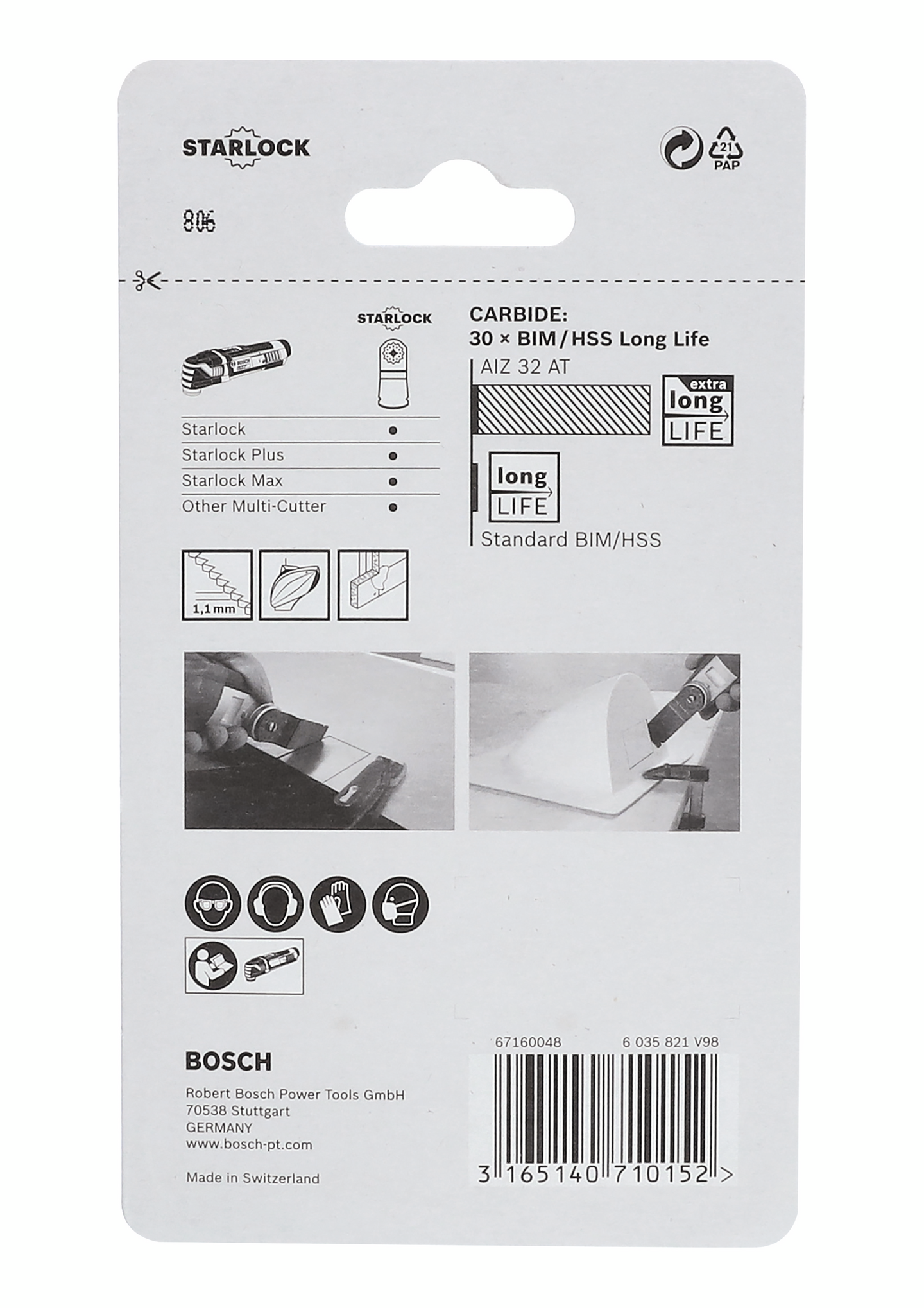 SÅGBLAD AIZ32AT HM 32X40MM