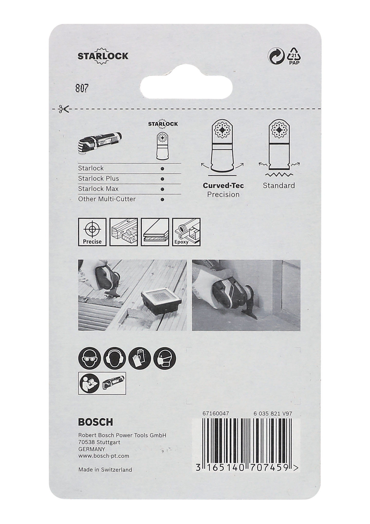 SÅGBLAD BOSCH AIZ65BSB BIM 65X40MM