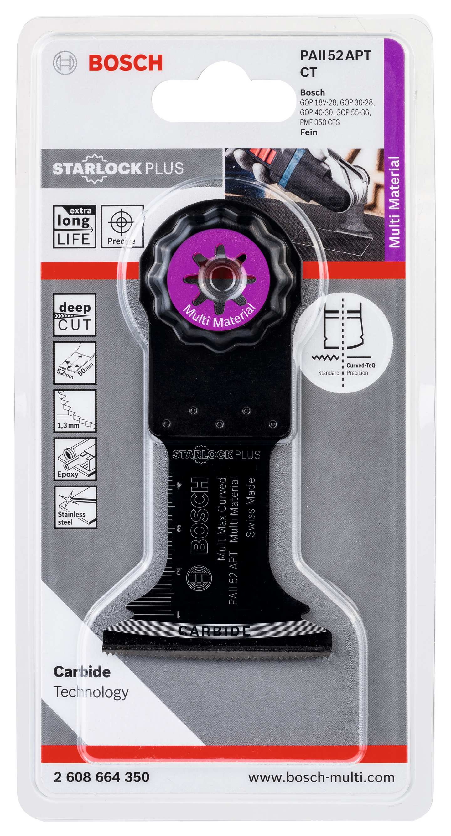 SÅGBLAD PAII52APT MULTI 52X50MM