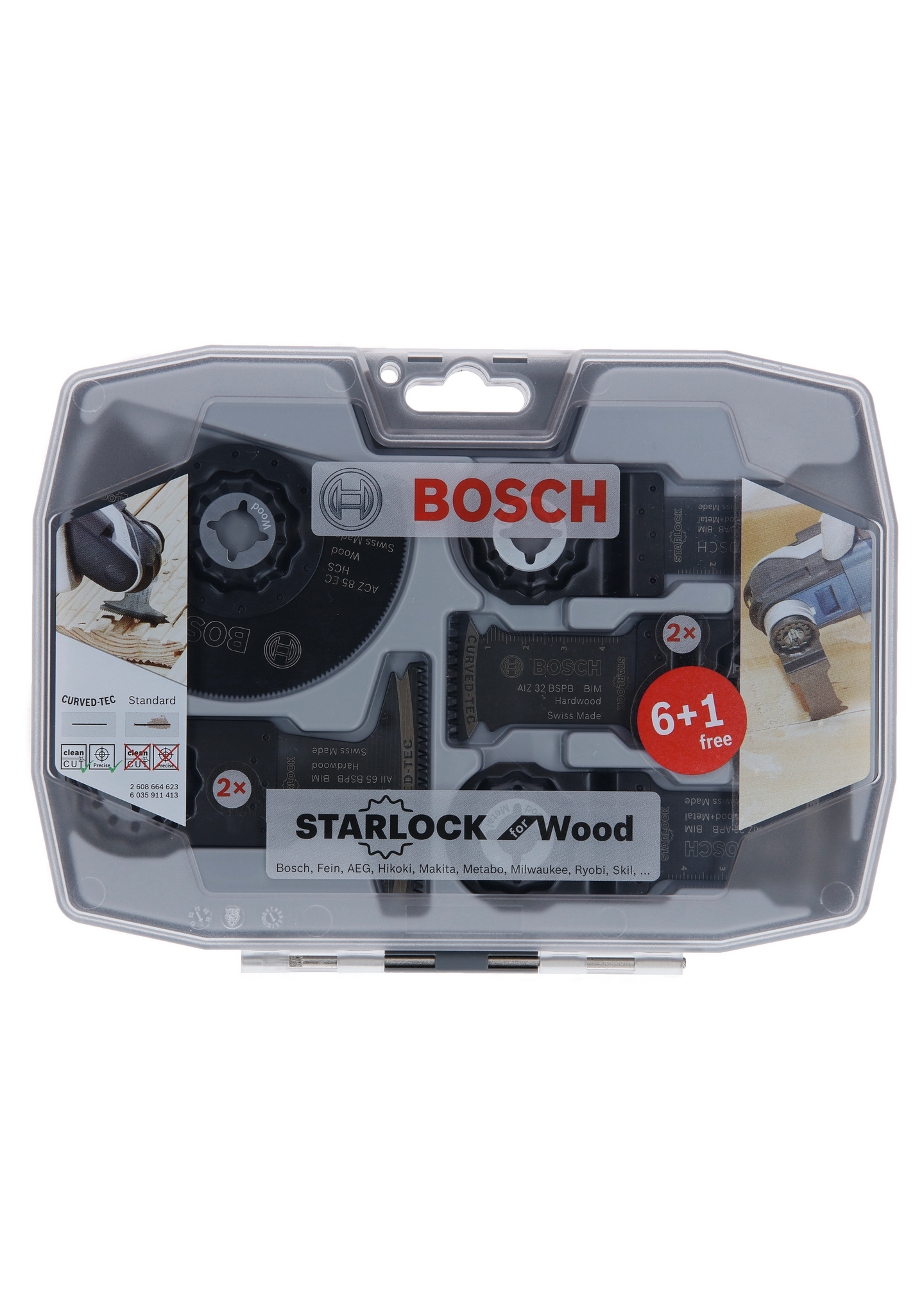 STARLOCKSET BOSCH WOOD 7DELAR