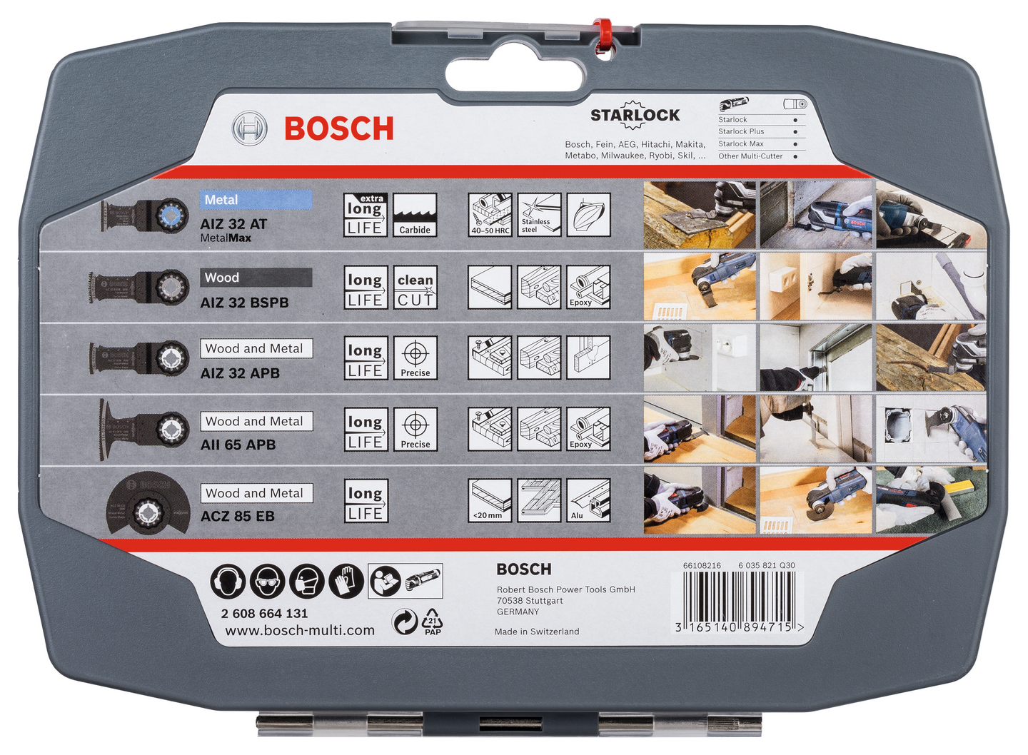 MULTIMASKINSBLAD  5 PACK BOSCH