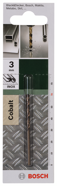 METALLBORR BOSCH HSS-CO 135GR 3MM