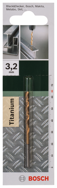 METALLBORR BOSCH HSS-TIN 135GR 3,2X36X65