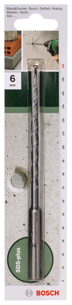 HAMMARBORR BOSCH SDS+ 6X100X160MM, 6X100X160MM