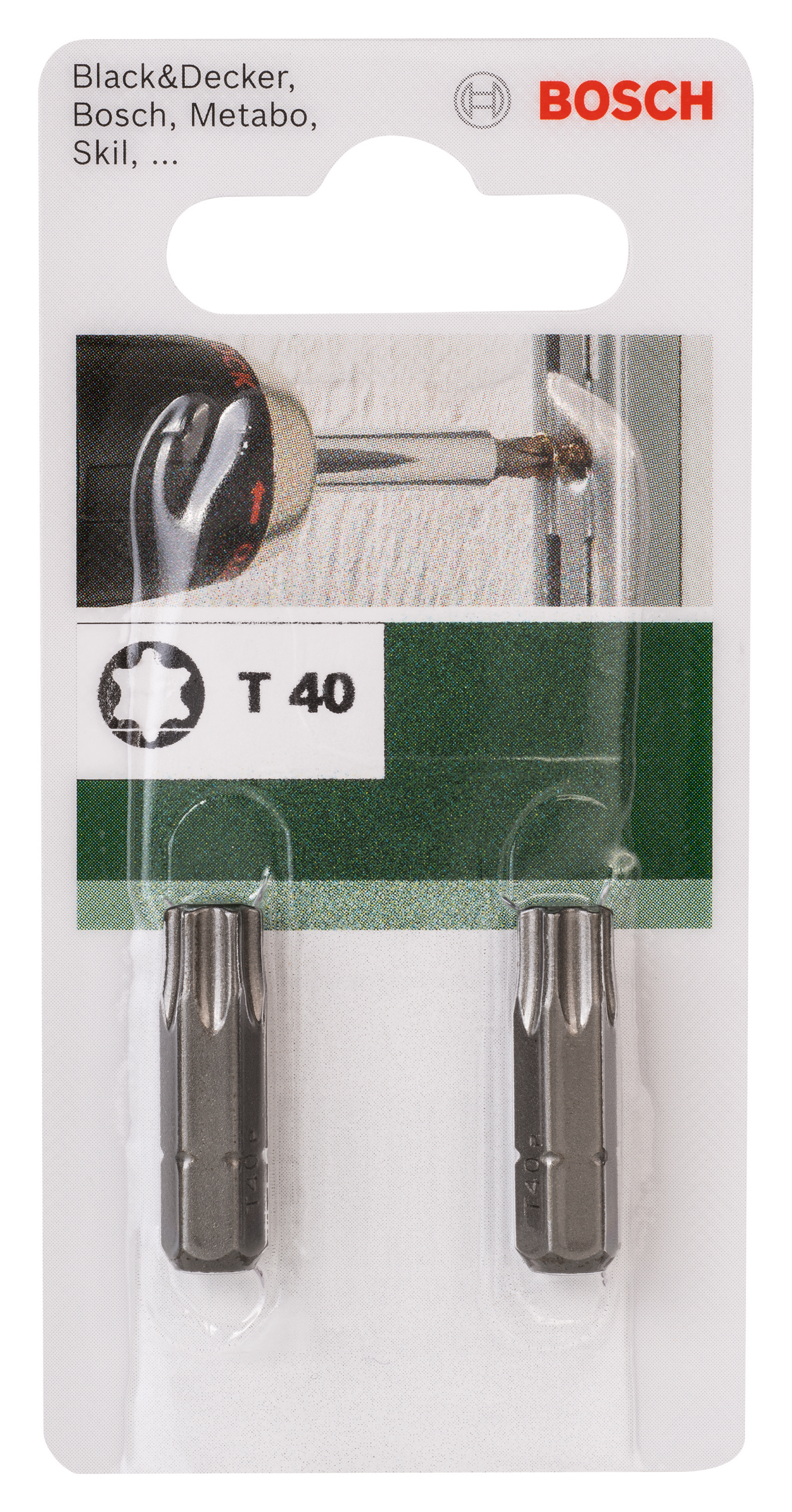 BITS STD T40 25MM 2ST