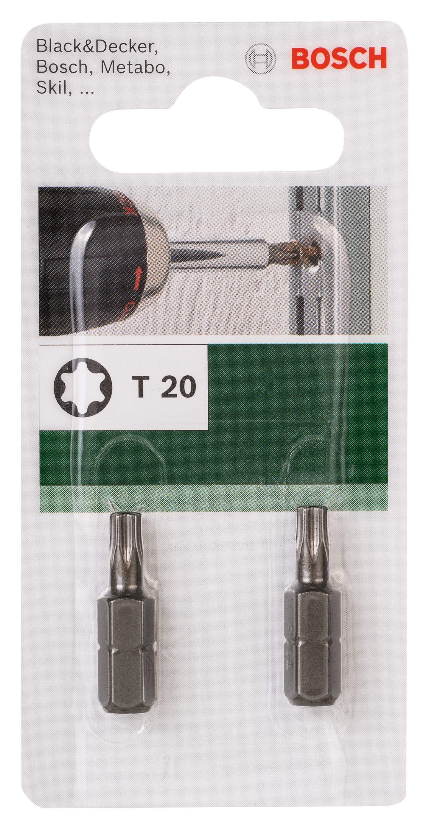 BITS BOSCH STANDARD T20 25MM 2ST