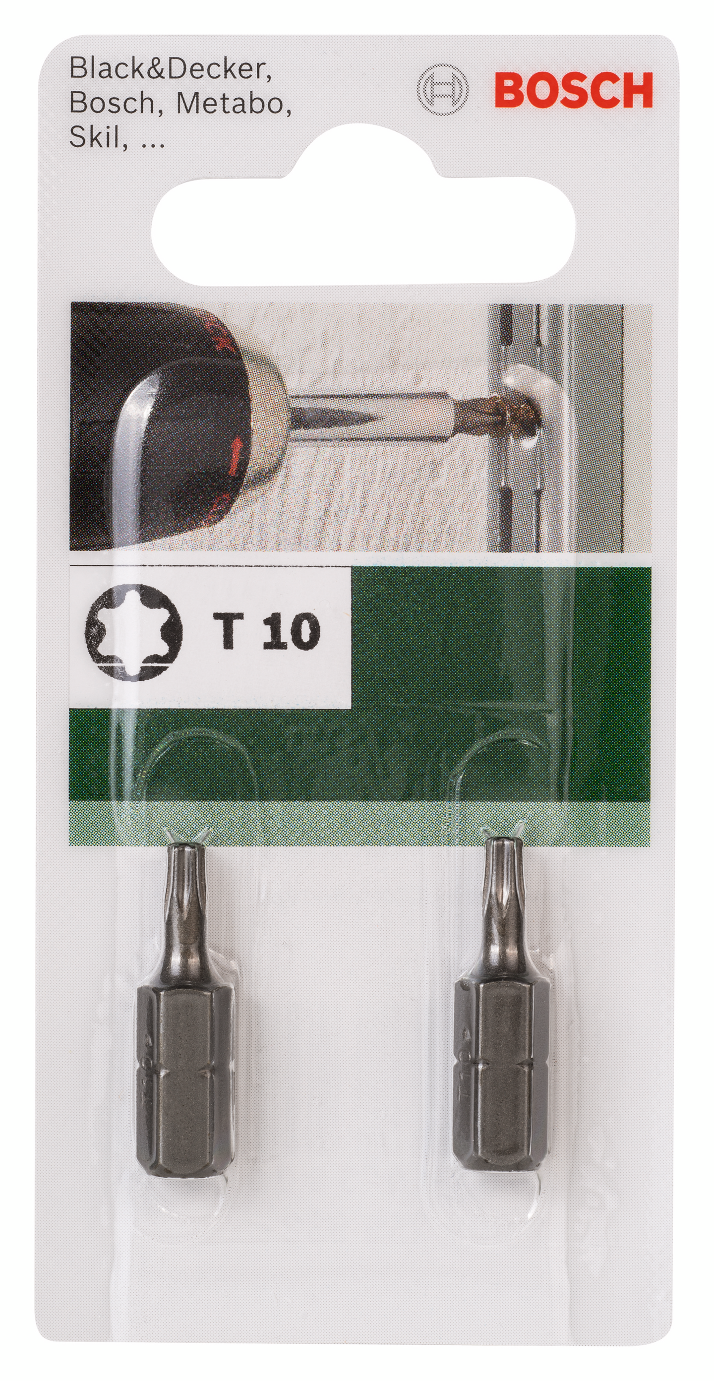 BITS BOSCH STANDARD T10 25MM 2ST