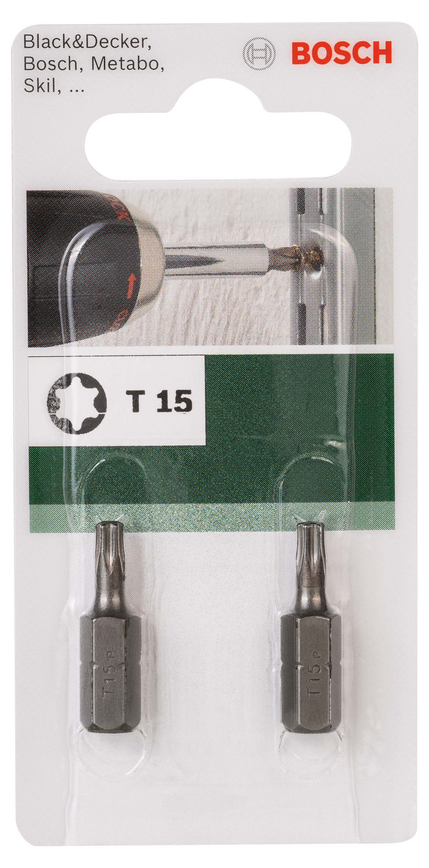 BITS BOSCH STANDARD T15 25MM 2ST