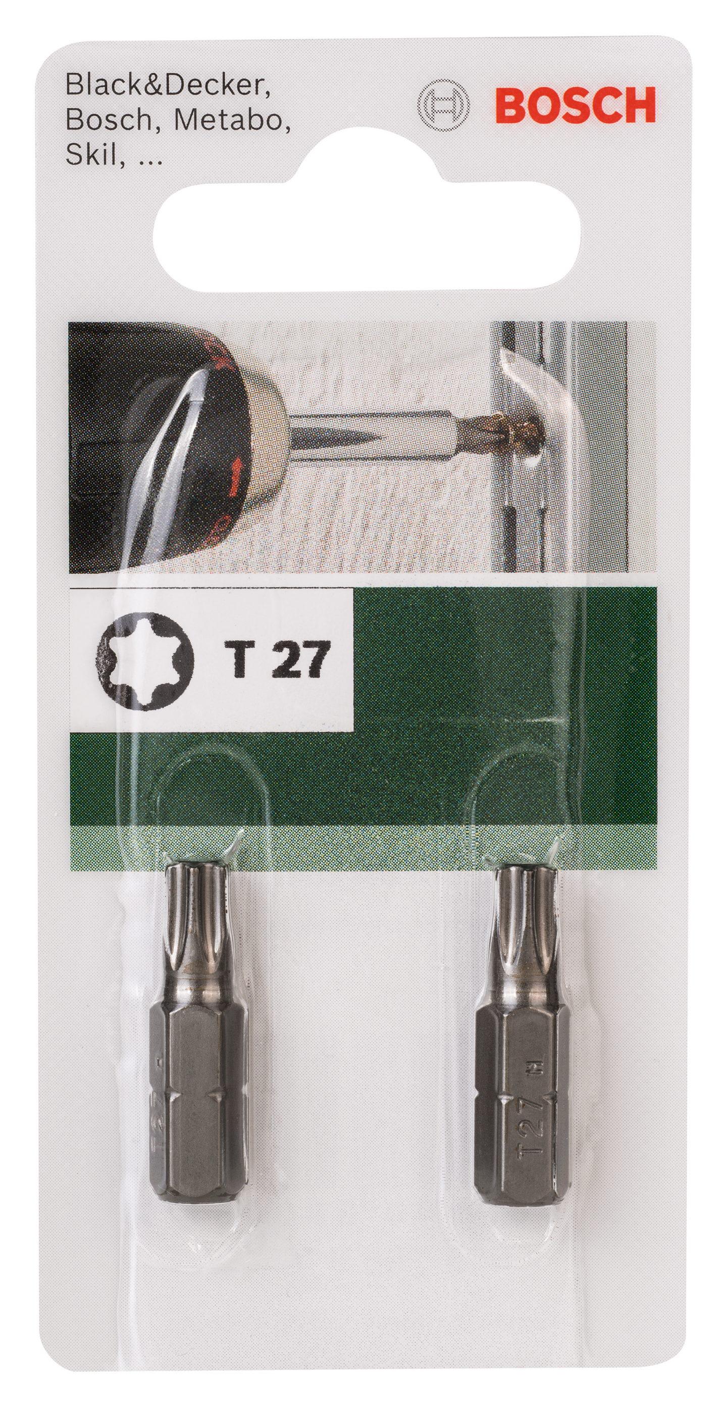 BITS BOSCH 1/4 STANDARD T27 25MM 2ST