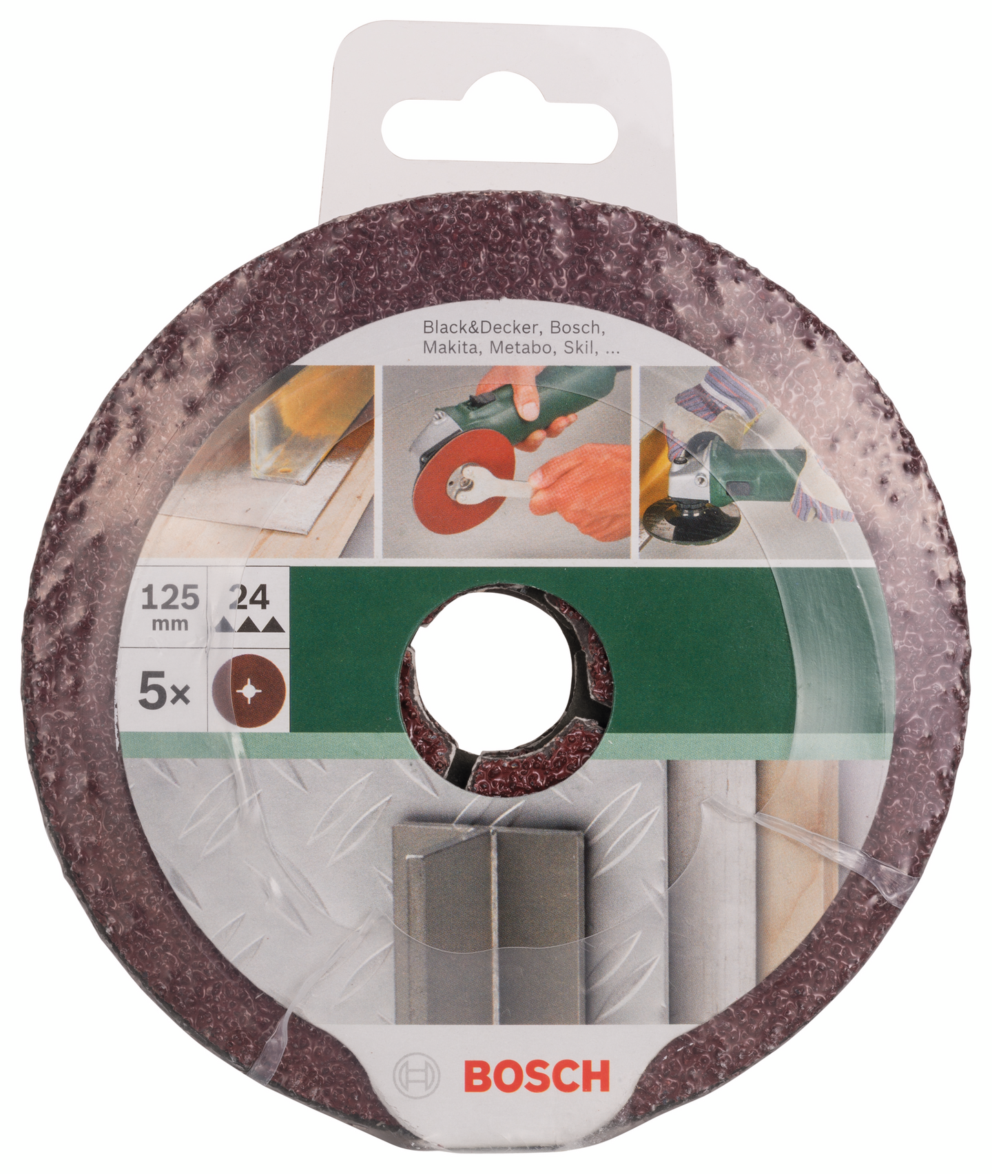 FIBERRONDELL BOSCH MET 125MM K24 5ST