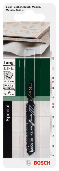 STICKSÅGBLAD BOSCH T130RF HM K30