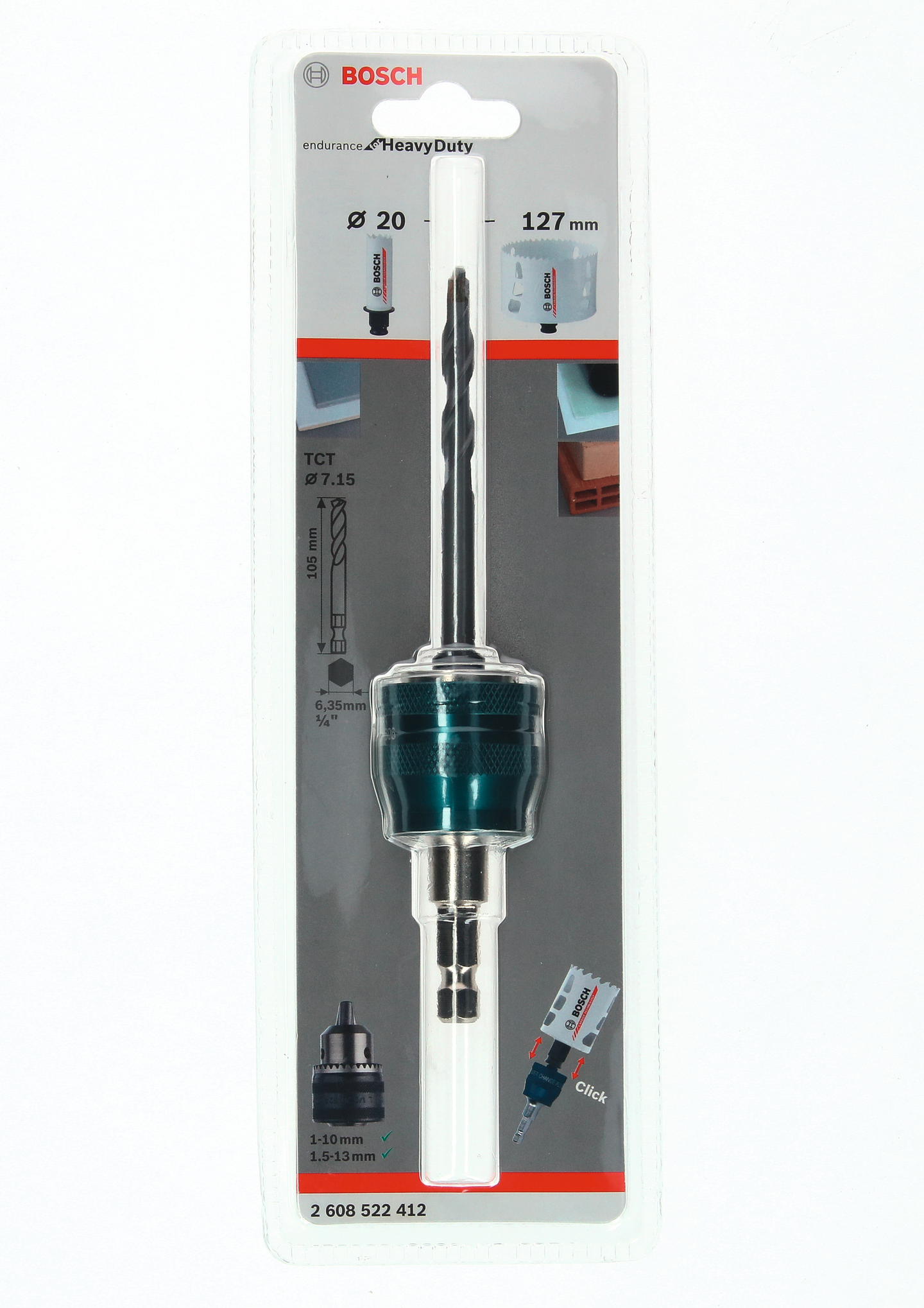 HÅLSÅGADAPTER BOSCH PCP 8,7MM HM 7,15X85MM