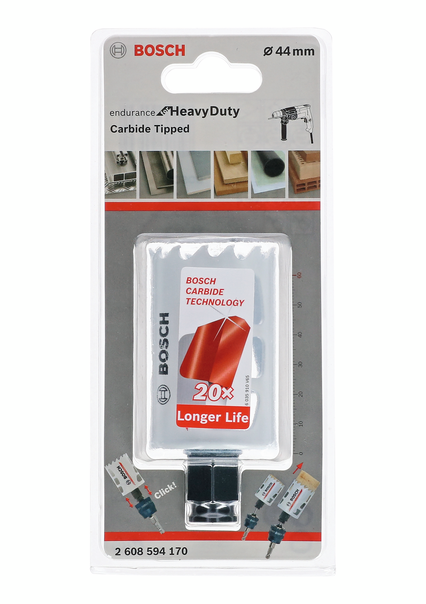 HÅLSÅG CARBIDE POWERCHANGE 44MM L60MM