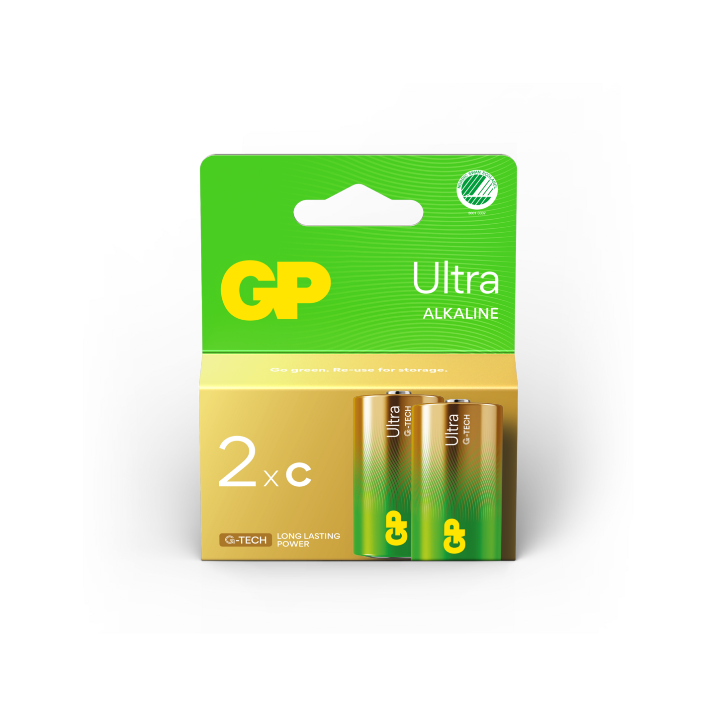 BATTERI ULTRA ALK C/LR14 2P