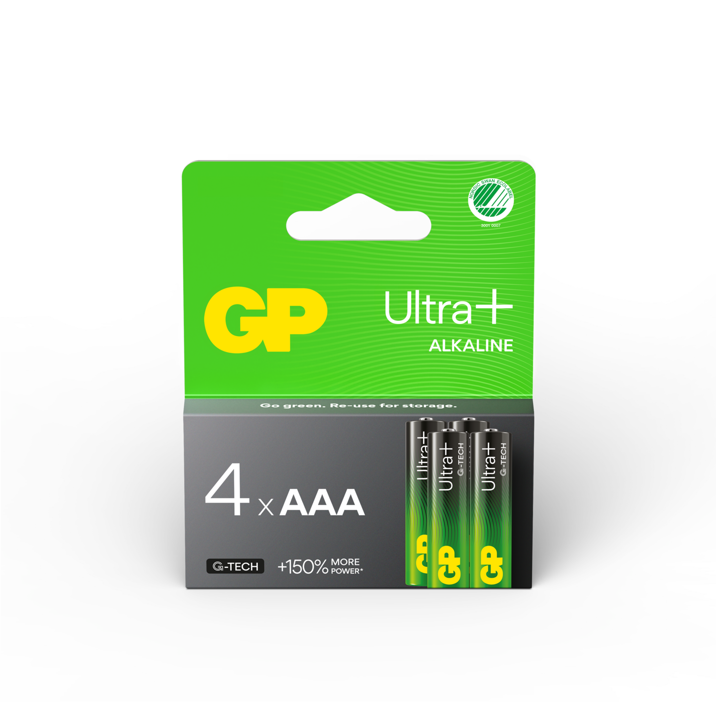 BATTERI ULTRA PLUS ALK AAA/LR03 4P