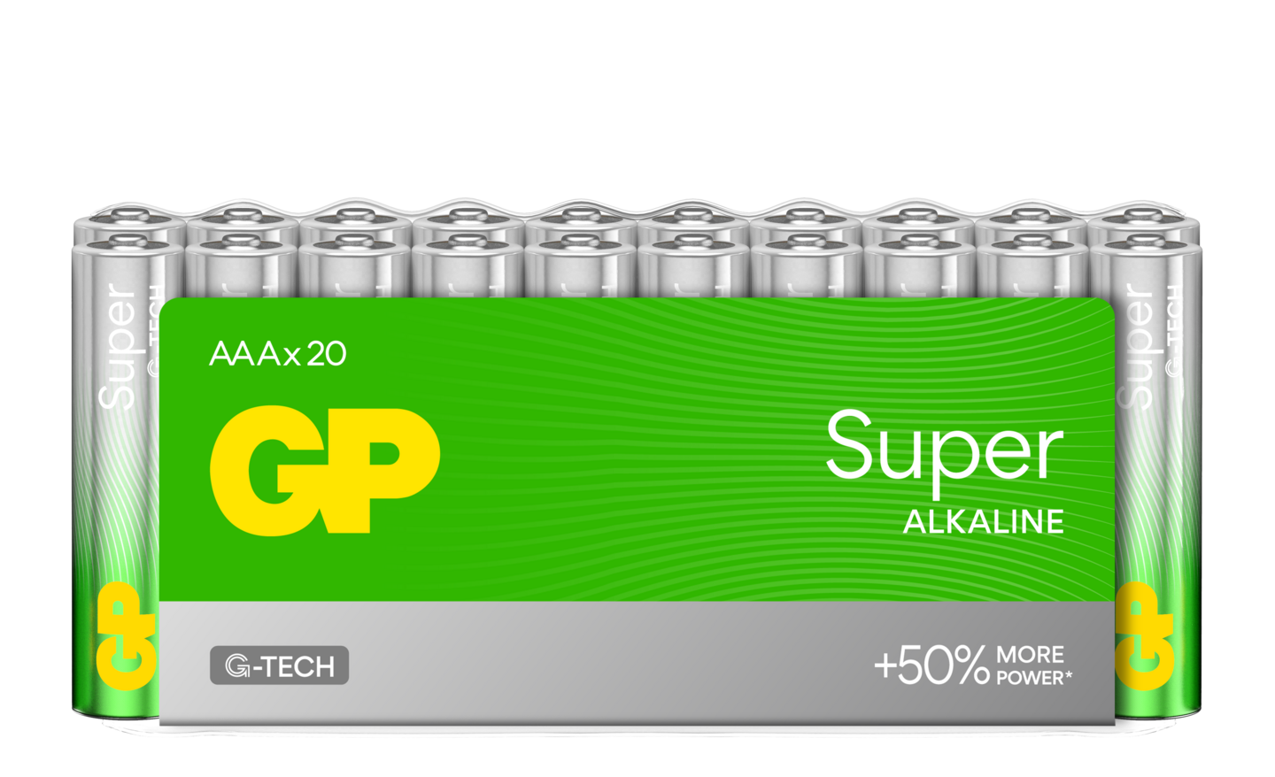 BATTERI SUPER ALK AAA/LR03 20P