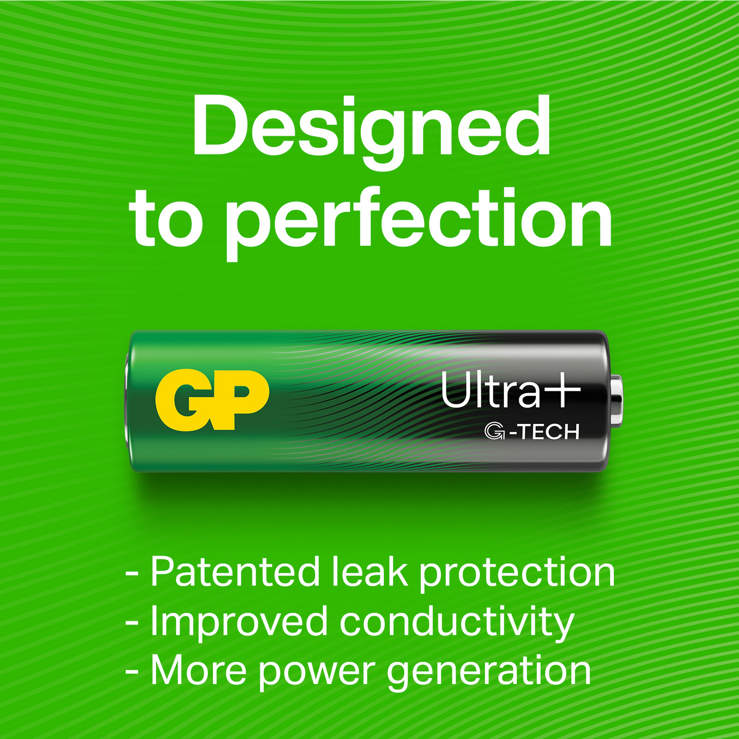 BATTERI ULTRA PLUS ALK 9V/6LF22 1P