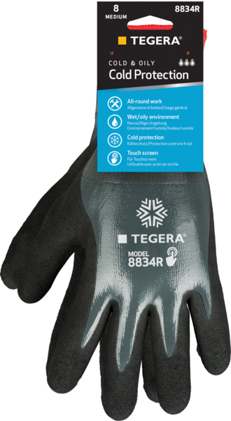 HANDSKE 8834R TEGERA SYNTETDOPPADE STL 7