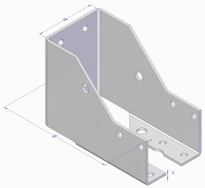 BALKSKO INVÄNDIG 48X95MM
