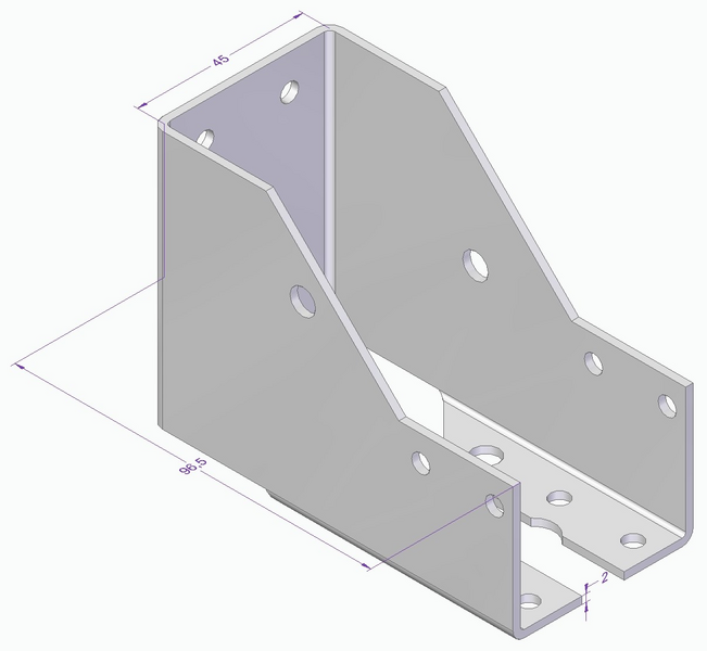 BALKSKO ESSVE INVÄNDIG CE 45X97