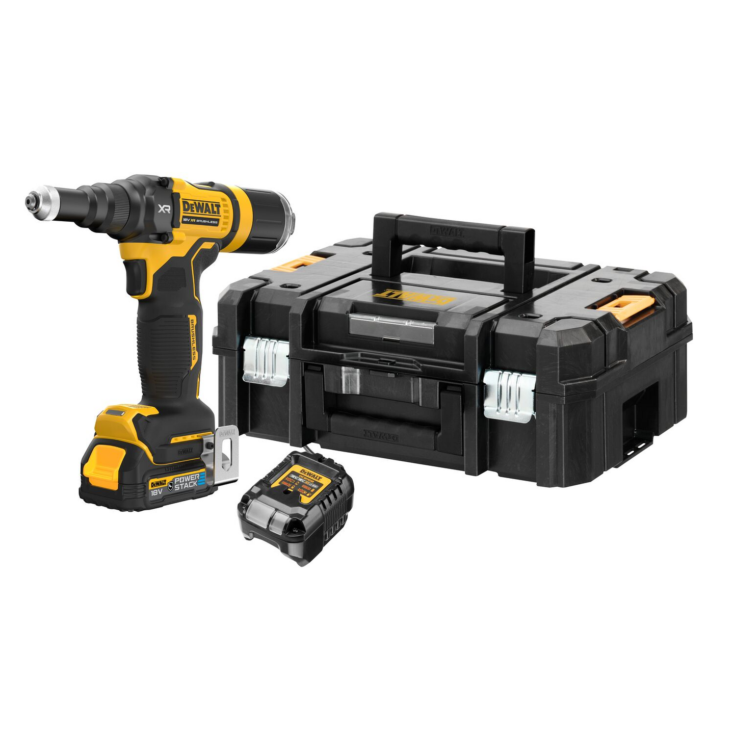 Akkuvetoniittikone DeWalt DCF403E1GT 18V 4,8mm 1X1,7Ah