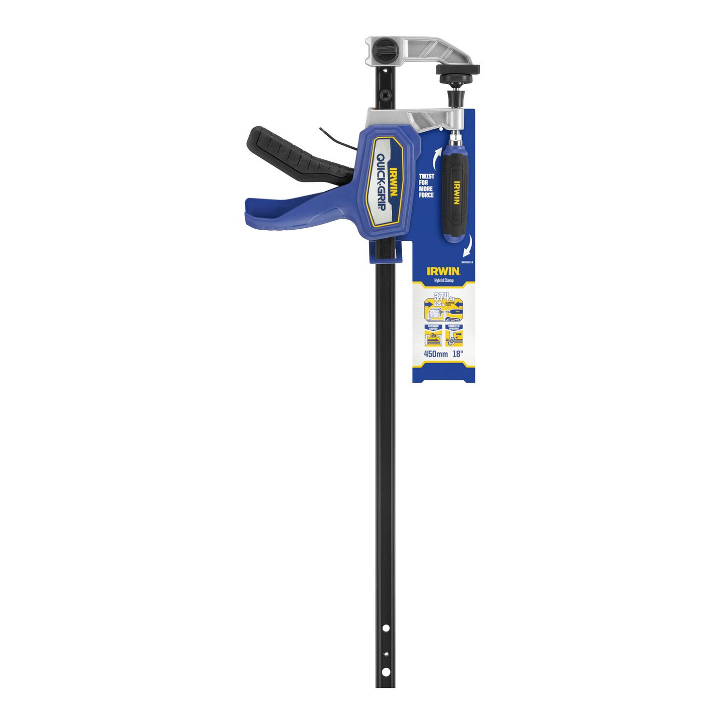 Hybridipikapuristin Irwin 450mm