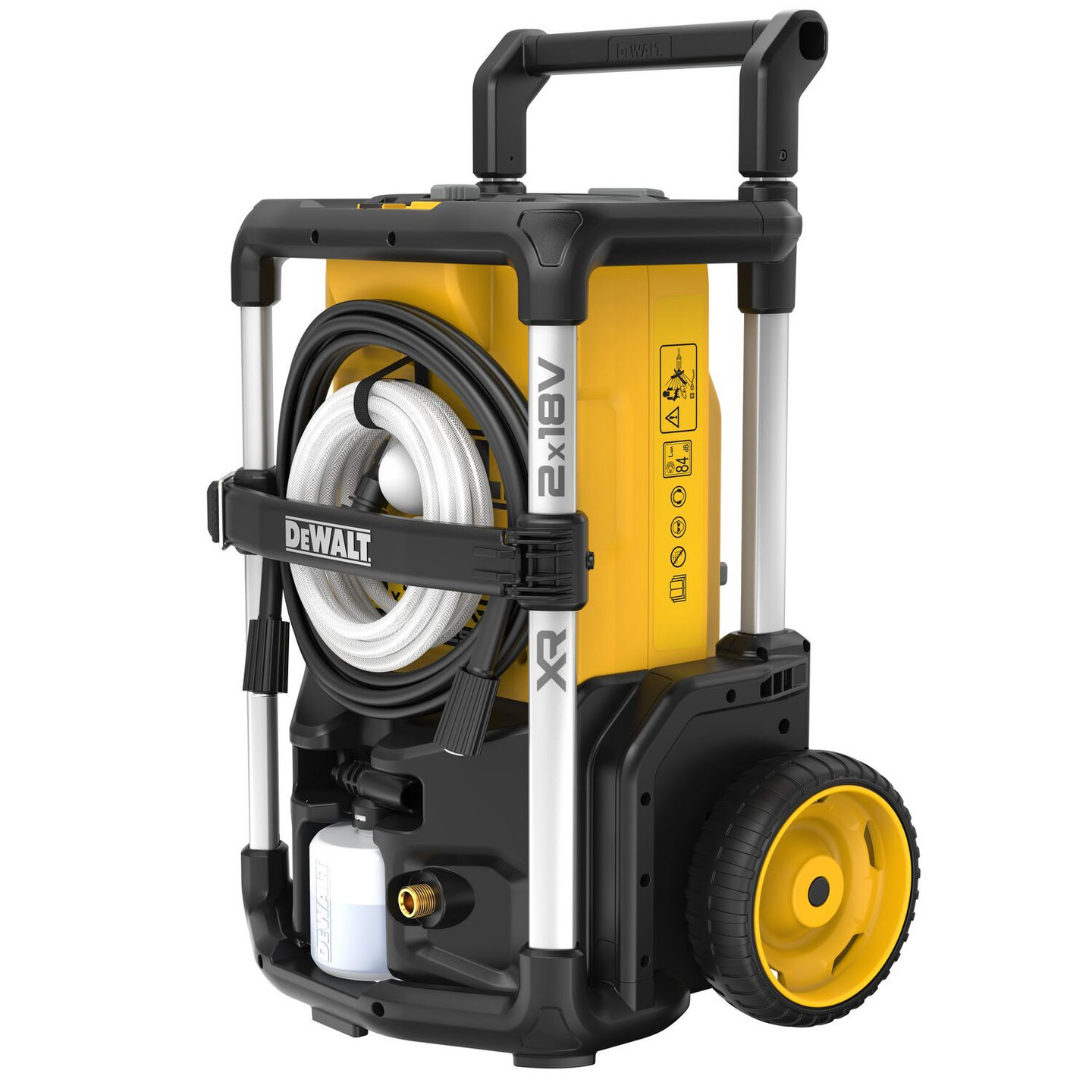 Akkupainepesuri Dewalt 5,0Ah DCMPW1600N 2x18V XR runko