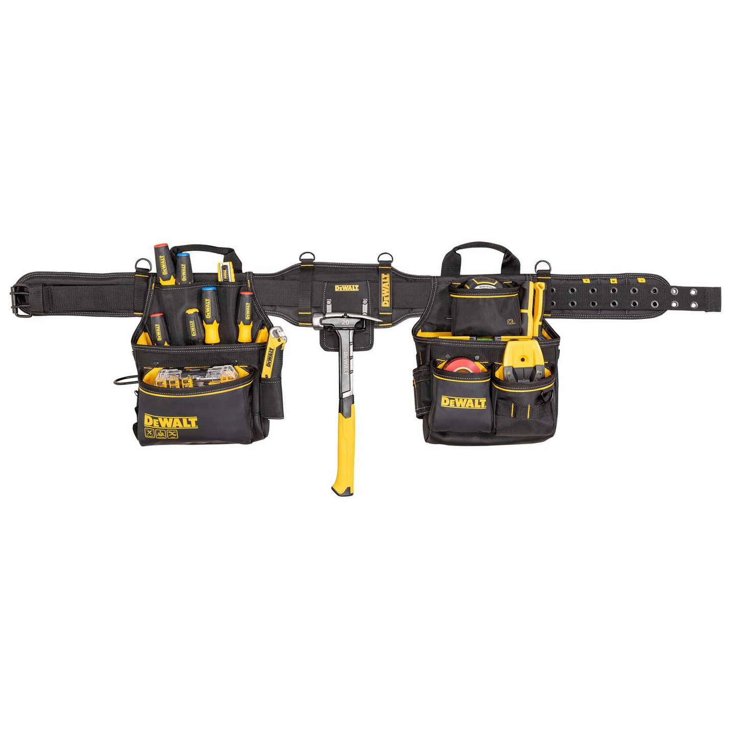 Työkaluvyö Dewalt PRO 25 taskua