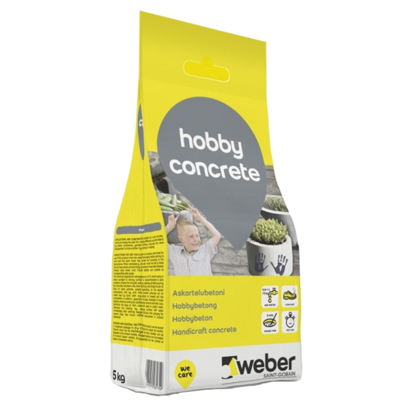 Askartelubetoni Weber Hobby Concrete 5kg