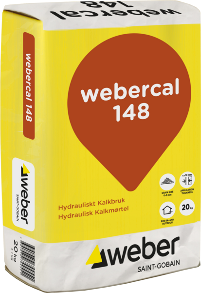 KALKBRUK WEBER CAL 148 HYDRAULISK 20KG