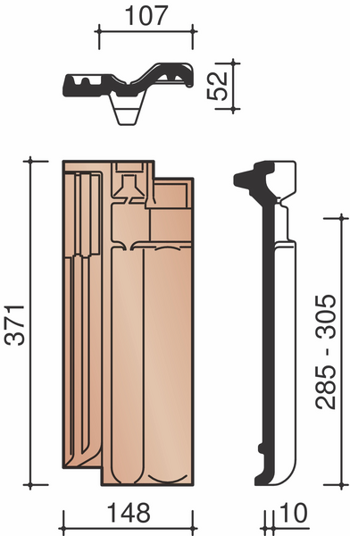 MØNE VARIO SORT GL 738