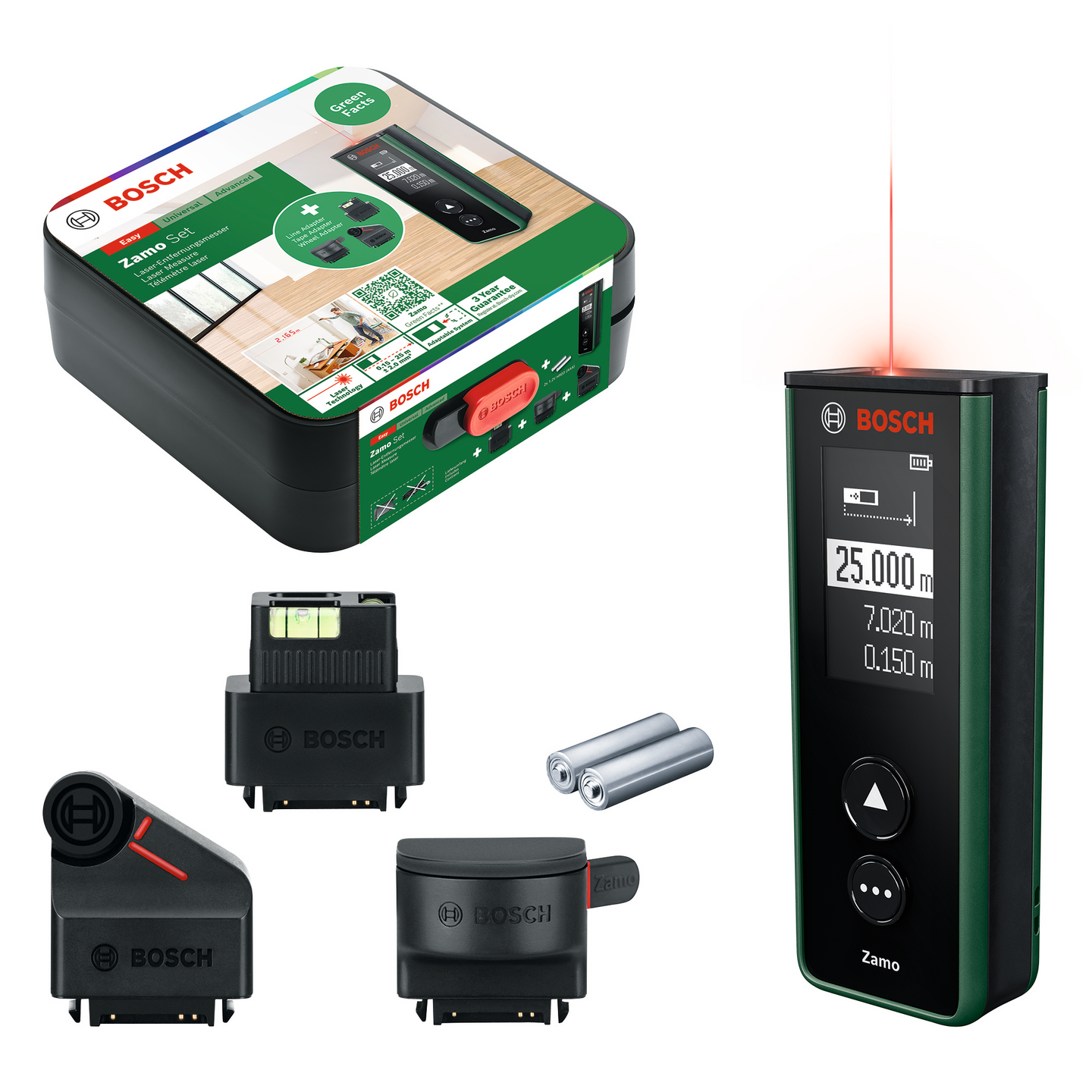Lasermittalaite Bosch Zamo IV setti