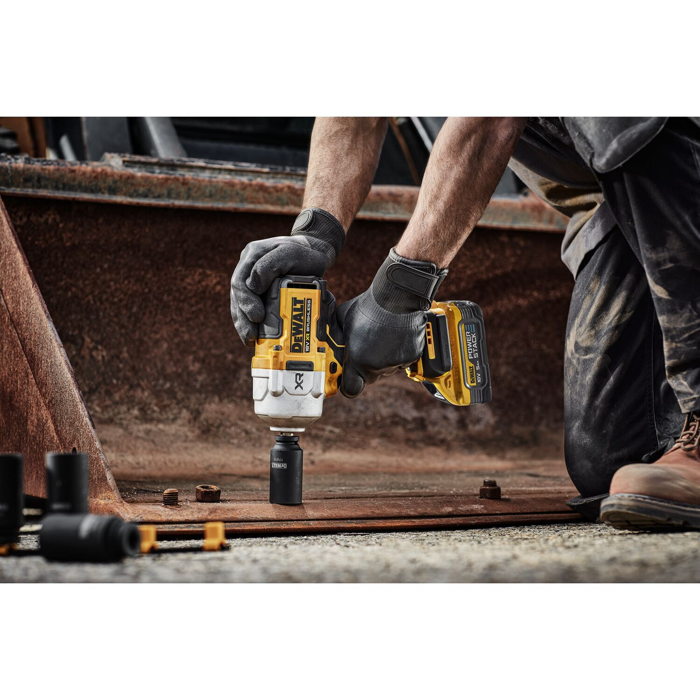 Mutterinväännin DeWalt DCF961H2T 1/2" 18V XR 2X5,0Ah