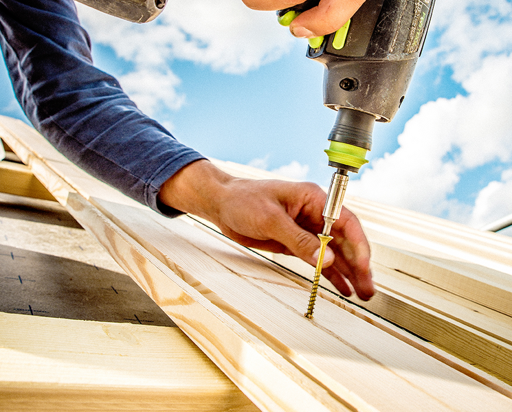 TRÄSKRUV FS UTV 4,5X60 100ST TX20 ESSDRIVE CS