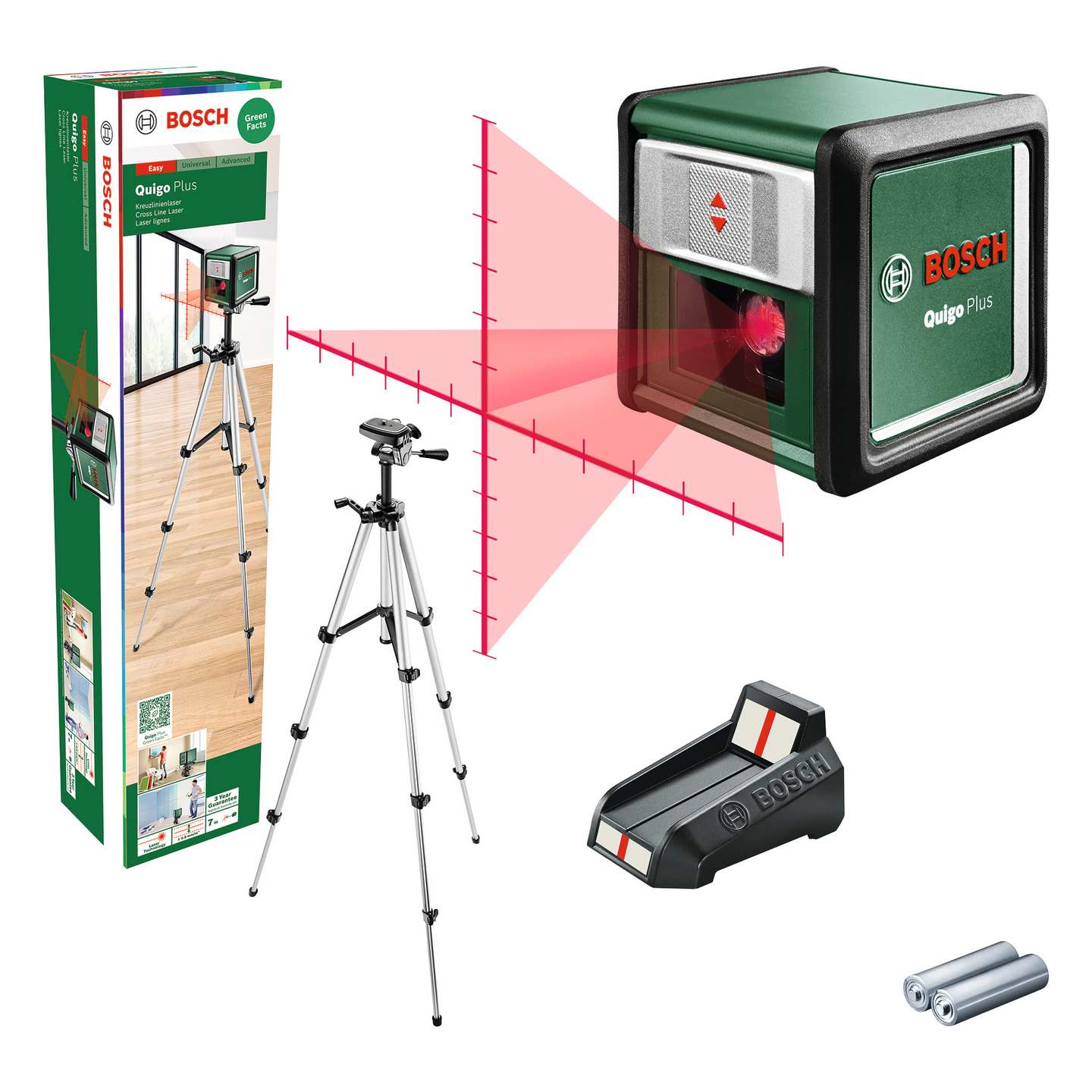 Ristilinjalaser Bosch Quigo Plus