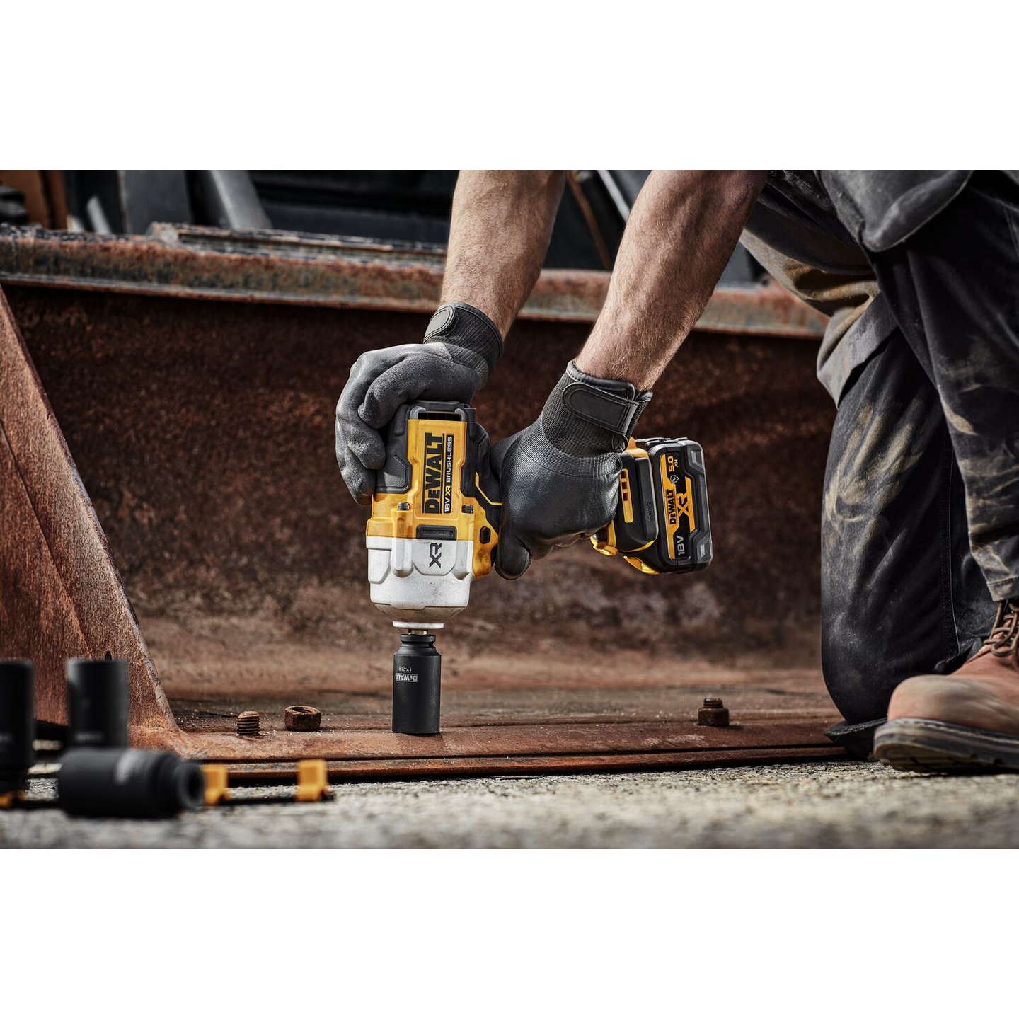 Mutterinväännin DeWalt DCF961N 1/2" 18V XR
