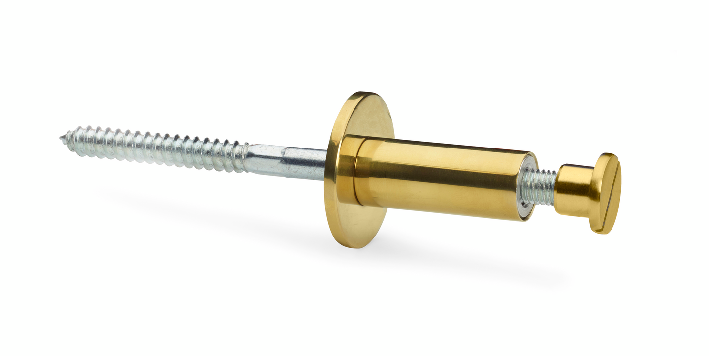 LEDSTÅNGSBESLAG HABO 951 MÄSSING