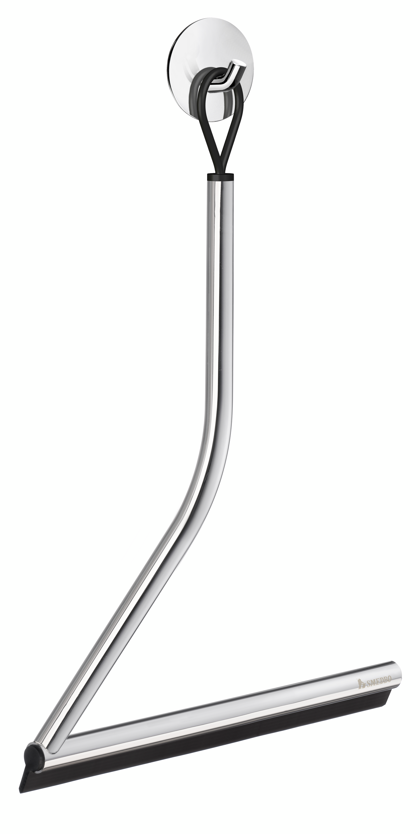 Suihkulattialasta Smedbo Sideline DK2170 kiiltävä kromi