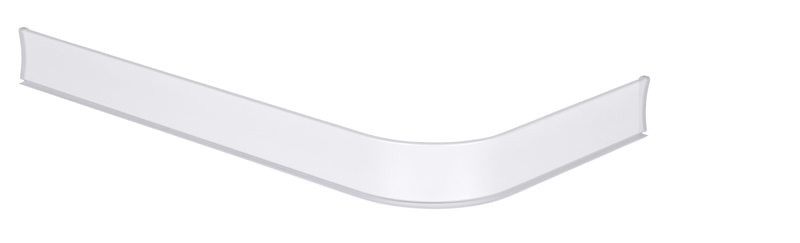 DUSCHSARG VÄNSTER VIT 97X170