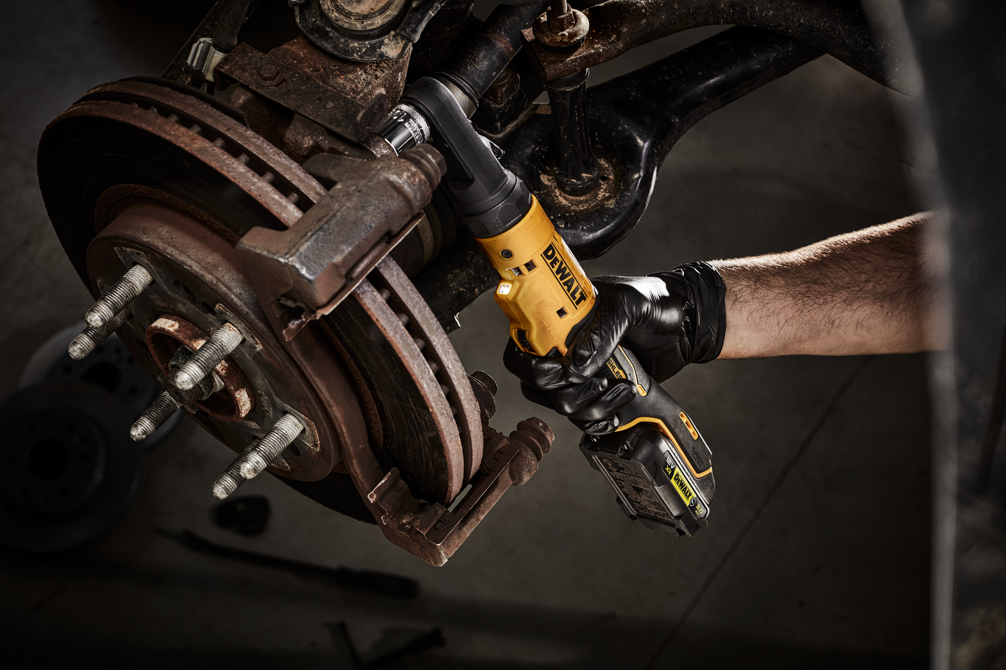 Akkuräikkäväännin DeWalt  DCF500N 12V 1/4" ja 3/8" runko