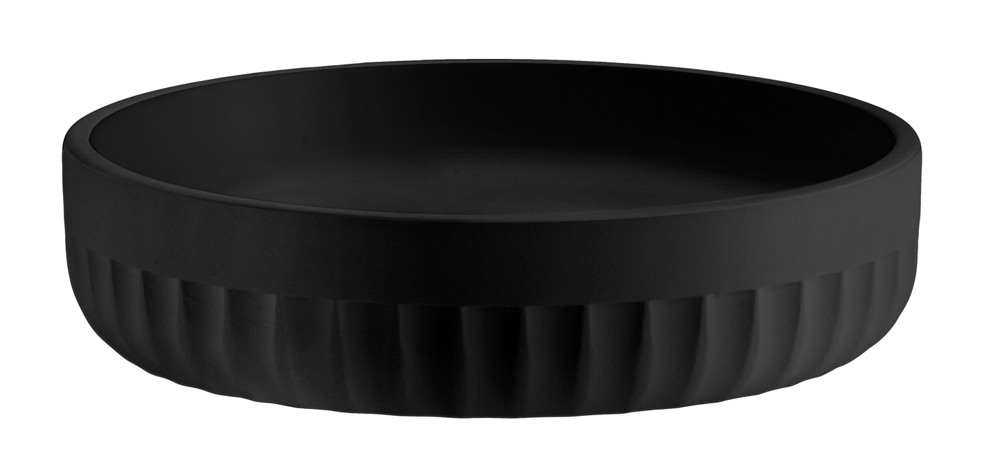 Saippuakuppi Beslagsboden musta BB560