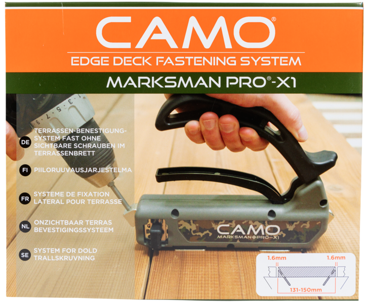 SKRUVFIXTUR PRO-X1 CAMO MARKSMAN