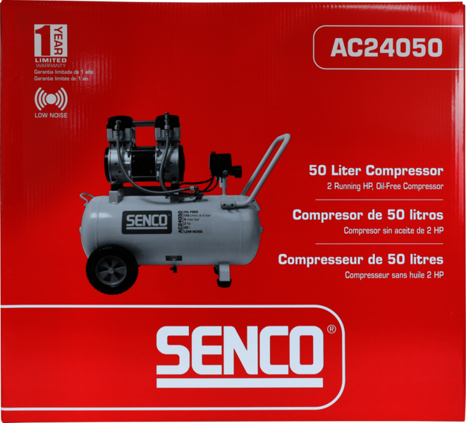 KOMPRESSOR SENCO AC24050 LOW NOISE