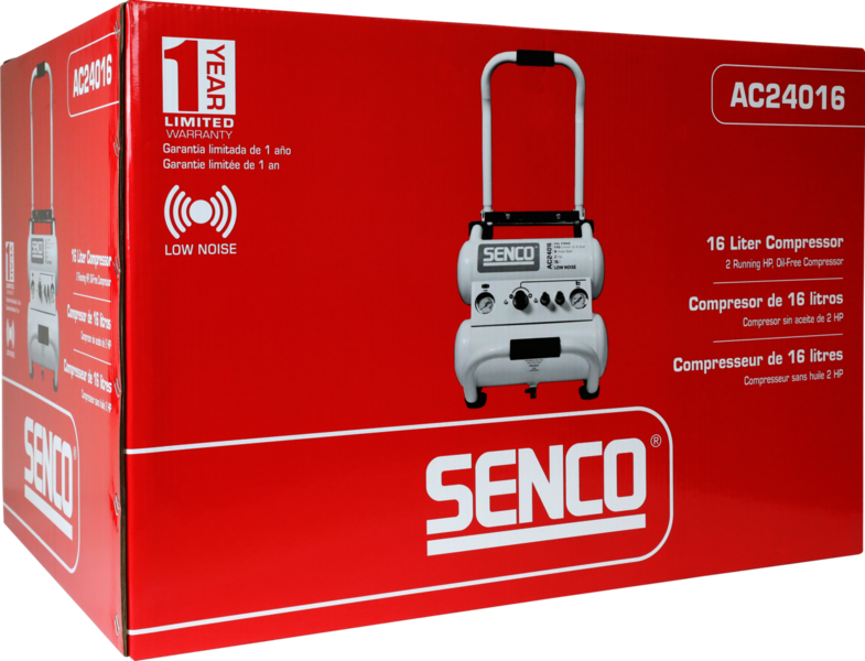 KOMPRESSOR AC24016 LOW NOISE OLJEFRI 9 BAR