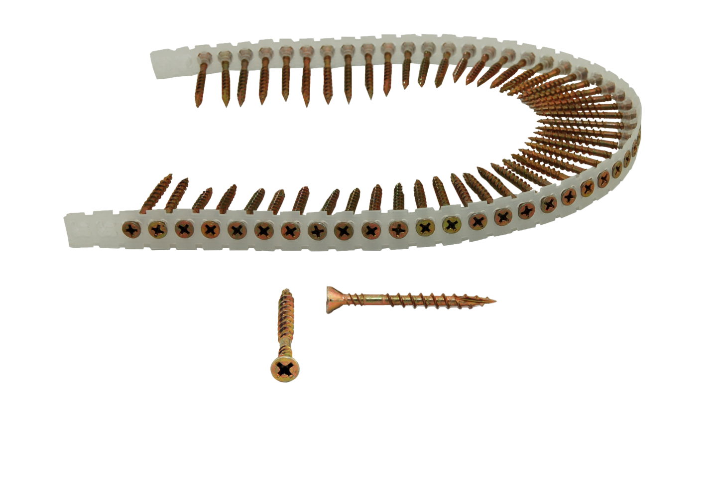 Nauharuuvi Senco Puu Ph2 4,2x55 keltapassivoitu 1000 kpl